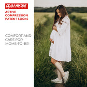 SANKOM PATENT ACTIVE COMPRESSION LIGHT SOCKS -  BLACK *Special offer*
