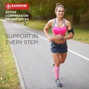 SANKOM PATENT ACTIVE COMPRESSION LIGHT SOCKS -  BLACK *Special offer*