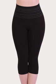 SANKOM PATENT ACTIVEWEAR CAPRI - DARK BROWN
