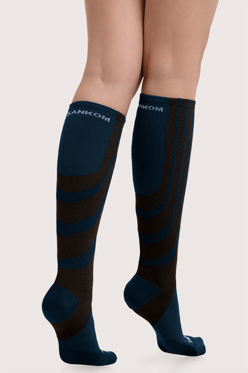 SANKOM PATENT ACTIVE COMPRESSION SOCKS - DARK BLUE