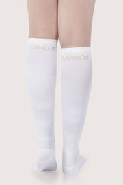 SANKOM PATENT ACTIVE COMPRESSION LIGHT SOCKS - WHITE