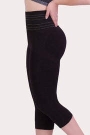 SANKOM PATENT ACTIVEWEAR CAPRI - DARK BROWN