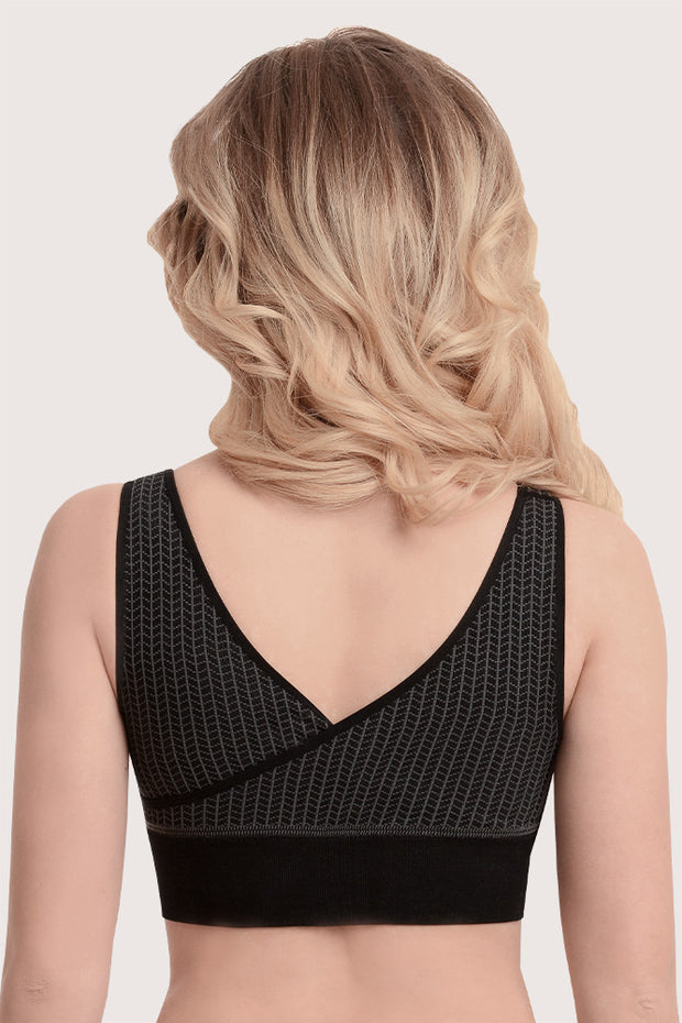 SANKOM PATENT BRA - CLASSIC BLACK