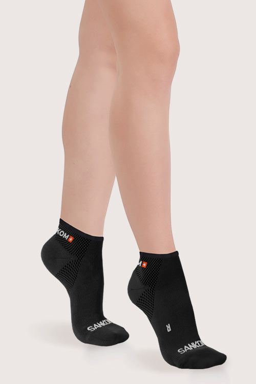 SANKOM ACTIVE COMPRESSION LIGHT ANKLE SOCKS – SET OF 2