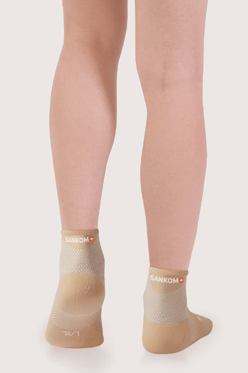 SANKOM ACTIVE COMPRESSION LIGHT ANKLE SOCKS – SET OF 2