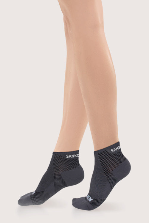 SANKOM ACTIVE COMPRESSION LIGHT ANKLE SOCKS – SET OF 2