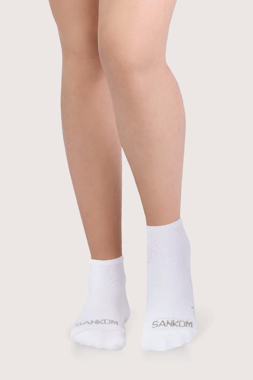 SANKOM ACTIVE COMPRESSION LIGHT ANKLE SOCKS – SET OF 2
