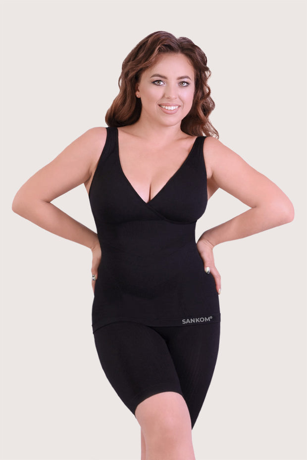 SANKOM PATENT TOP AND SHAPER - CLASSIC BLACK (Set of 2)