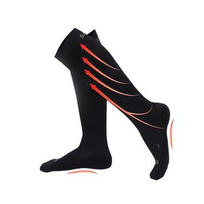 SANKOM PATENT ACTIVE COMPRESSION LIGHT SOCKS -  BLACK *Special offer*