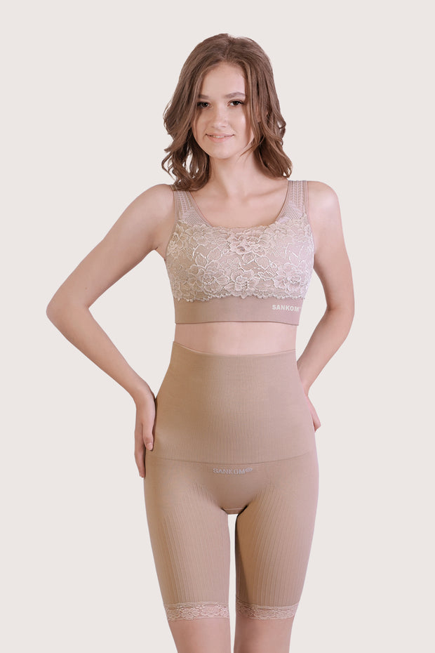 SANKOM PATENT LACE SHAPER - PEACH