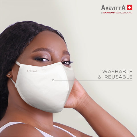 Avevitta Protect 2.0 Anti-Virus Nano Technology Mask - Grey