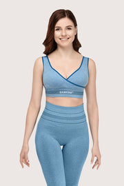 SANKOM PATENT ACTIVEWEAR BRA - LIGHT BLUE