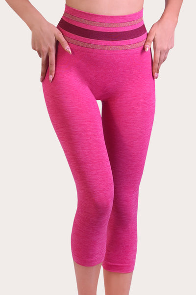 SANKOM PATENT ACTIVEWEAR CAPRI - PINK