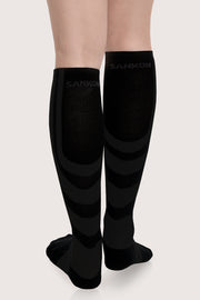 SANKOM PATENT ACTIVE COMPRESSION SOCKS - BLACK