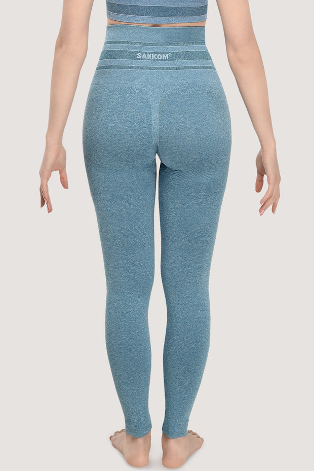 SANKOM PATENT ACTIVEWEAR LEGGINGS - LIGHT BLUE